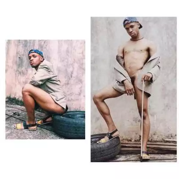 See The Bizarre Way Nigerian Guy Dressed For Photoshoot